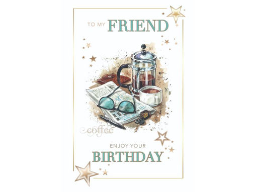 Picture of FRIEND BIRTHDAY CARD